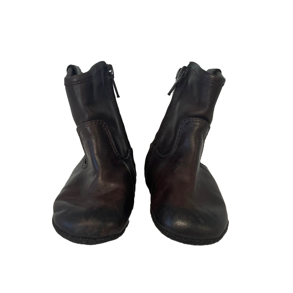 Frye Unisex Brown Booties size: 3 Infant